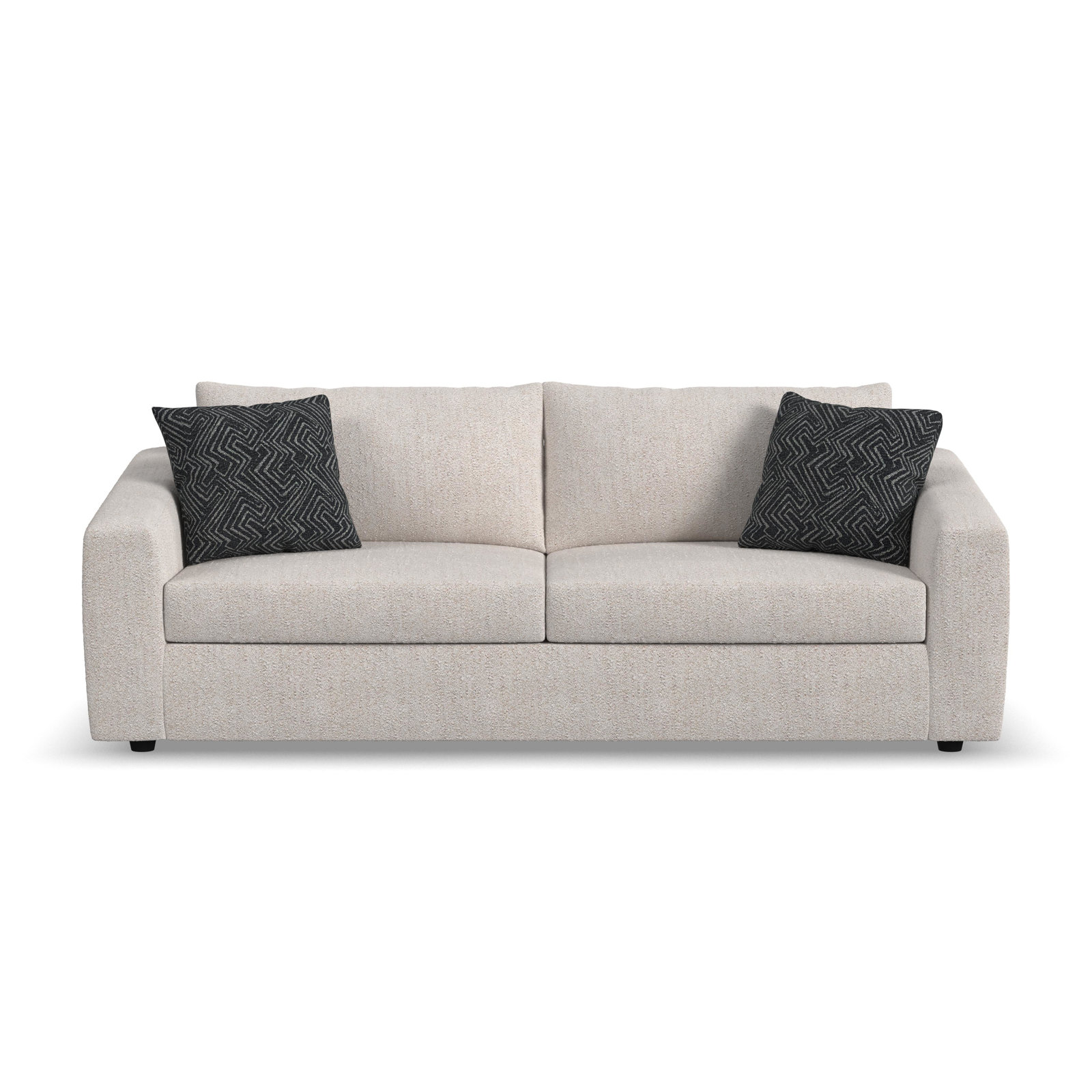 Knox Charisma Sofa, Tan/Dark Gray