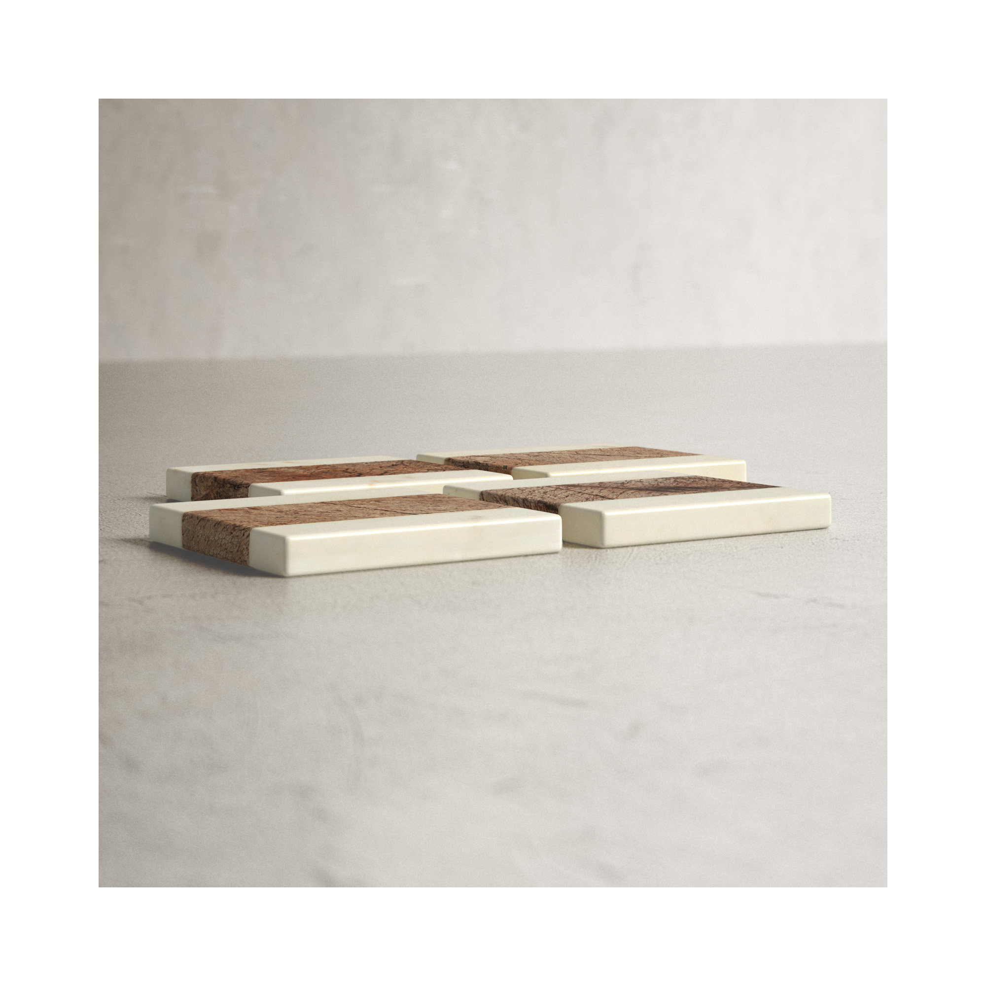 Square Marble Coaster