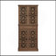 Armoire polyvalente à 4 portes avec tablettes réglables et fonctionnalités multiples