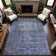 Premium Machine Washable Larock AMF1228 Global Rug