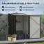 Remise de rangement extérieure 3,3 pi x 3,4 pi Outsunny