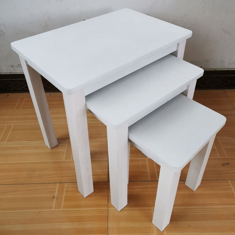 Agamvir Nest Of Tables, White
