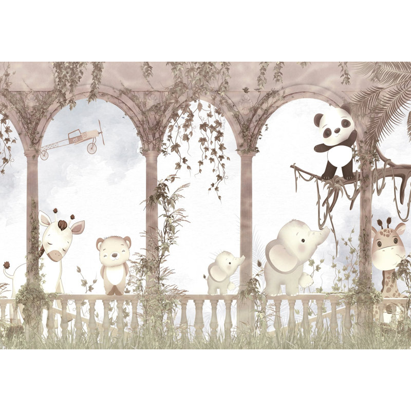 Superfresco Easy Animal Arch Print To Order Mural, Beige