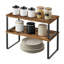 Ensemble de 2 organisateurs de tablettes extensibles, comptoir de cuisine et support à épices pour garde-manger et armoire-1319980804-1336155210