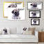 Portrait de chiot carlin - reproduction sur toile-1156644382-1156644383