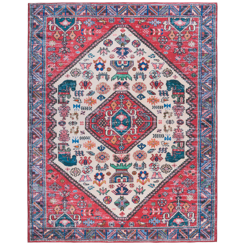 Tucson Performance Machine Washable Oriental Rug, Rectangle 8' x 10'