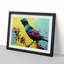 Bird Splash Vol.2 Abstract - Single Picture Frame Print-235122370-235122365