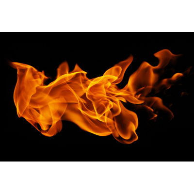 Fire Flames by Prapann - Print
