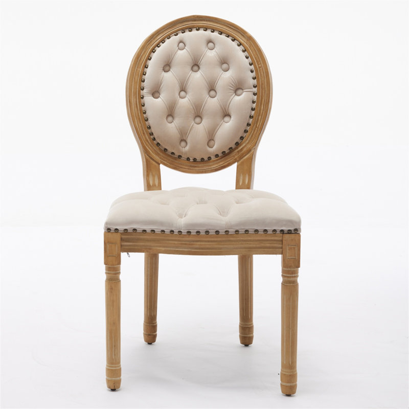 Peinture française de style français avec cadre en bois massif, Beige