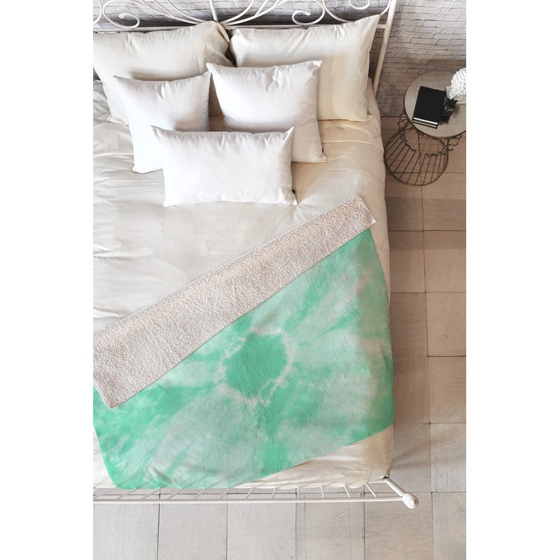 Amy Sia Throw Blanket, 60" L x 50" W, Mint