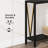 Console Table, Entryway Table With Storage, Industrial Sofa Table With V Design, 2-Tier Narrow Console Table-537844812-549872524