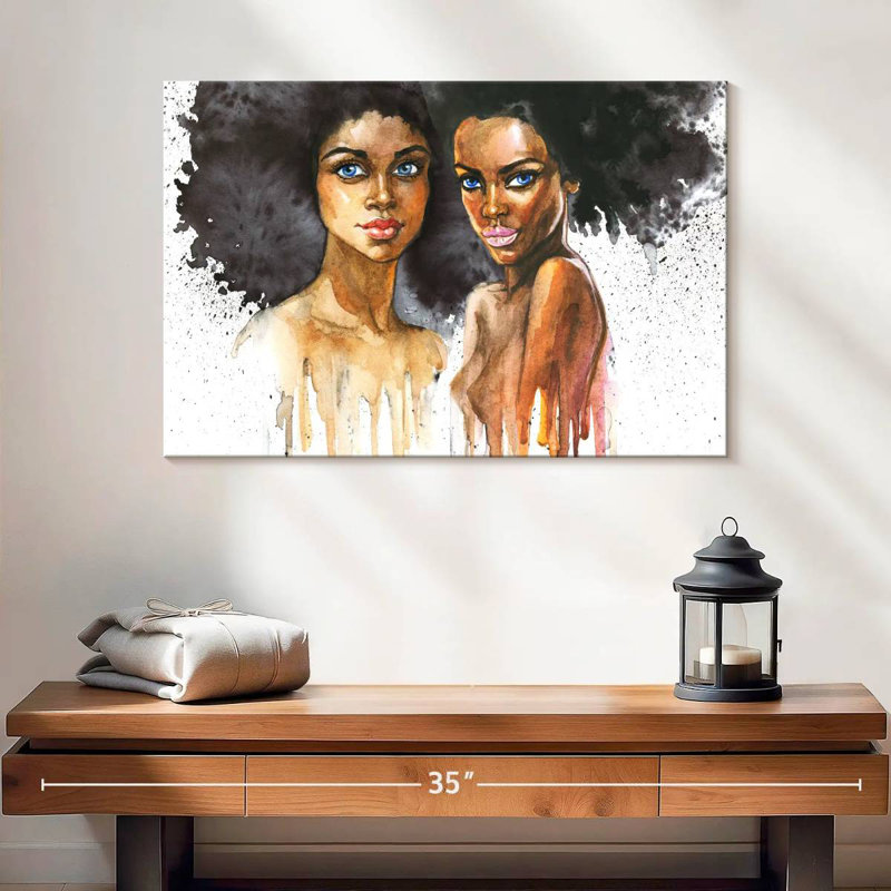 Portrait de femme Leisha, H 16 po x l 24 po
