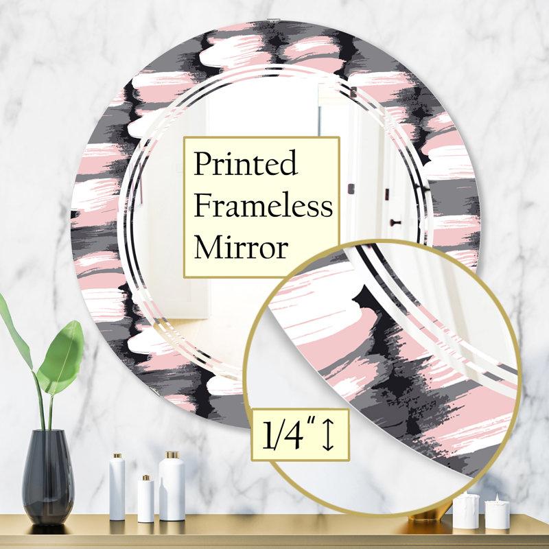 Miroir mural sans cadre Triple C, 31,5 po x 31,5 po