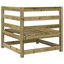 Brayden Studio Garden Sofas Armless 3 Pcs 70X70x67 Cm Solid Wood-706328007