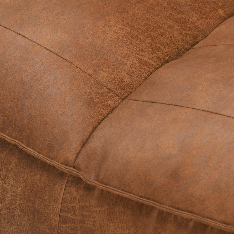 Frazier Faux Leather Floor Lounge Chair