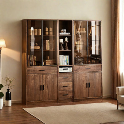 American style large capacity storage bookcase