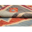 Tapis kilim en laine à tissage plat 7 x 10