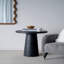 Table d'appoint ronde avec base piédestal