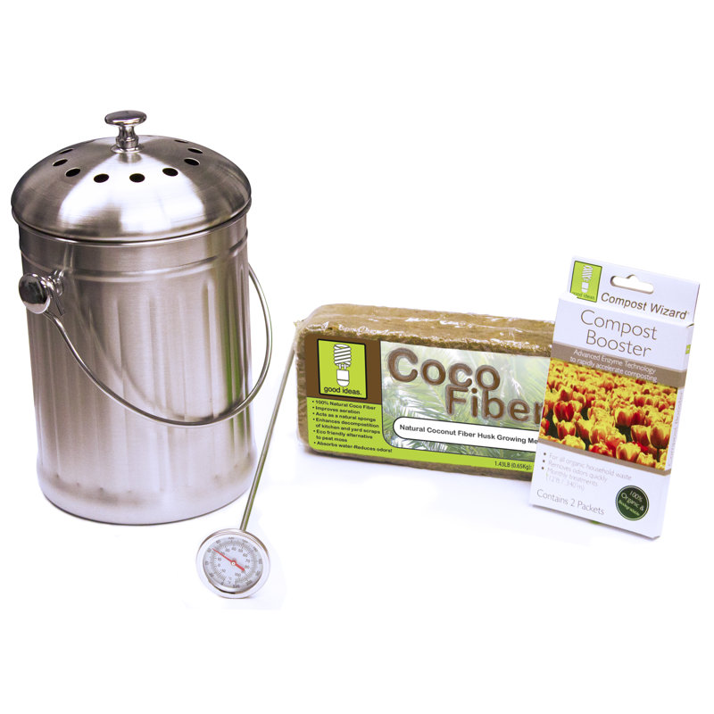 Assistant de compost. 75 en acier inoxydable avec ensemble d’amplificateur gal