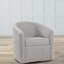 Chaise d'appoint pivotante en tonneau Oaklynn-569388805