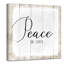 Reproduction d’art textuel sur toile tendue « Peace on Earth II » par Olivia rose-940922953