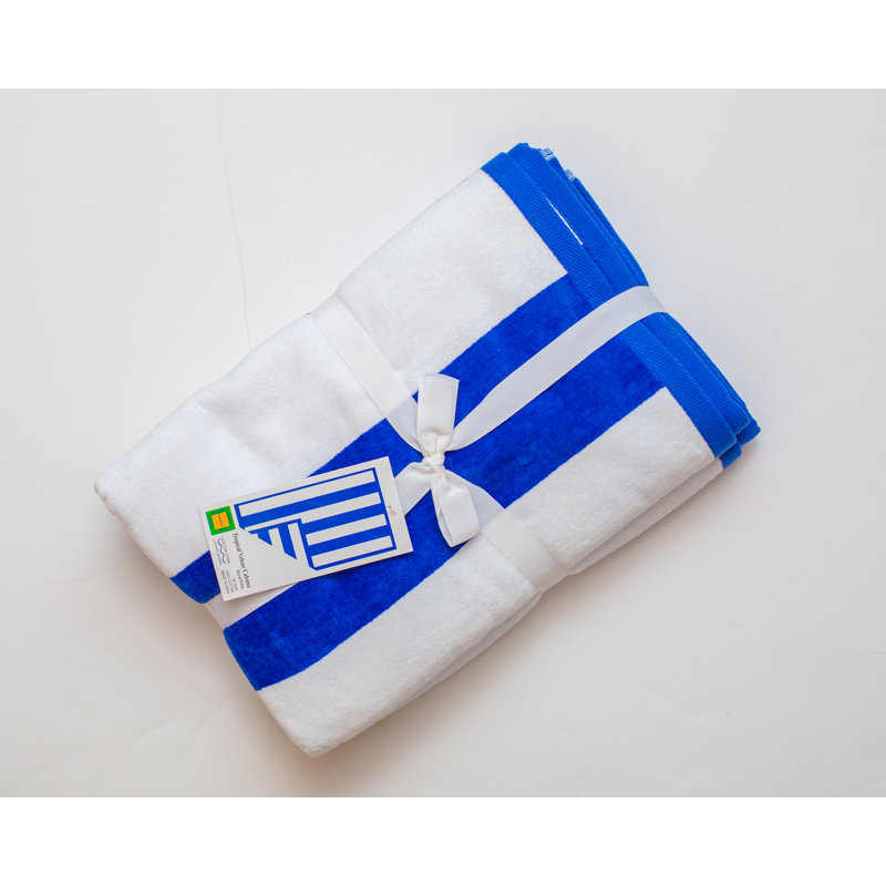 100% Cotton Midweight Beach Towel, Royal