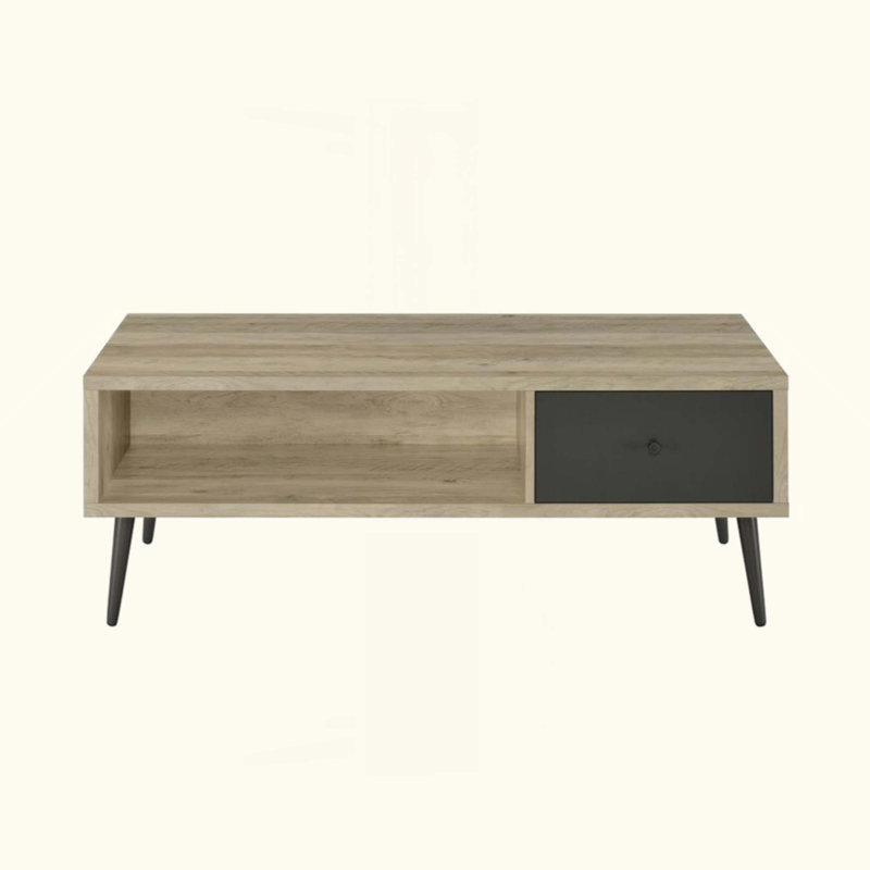 1-Drawer Engineered Wood Coffee Table