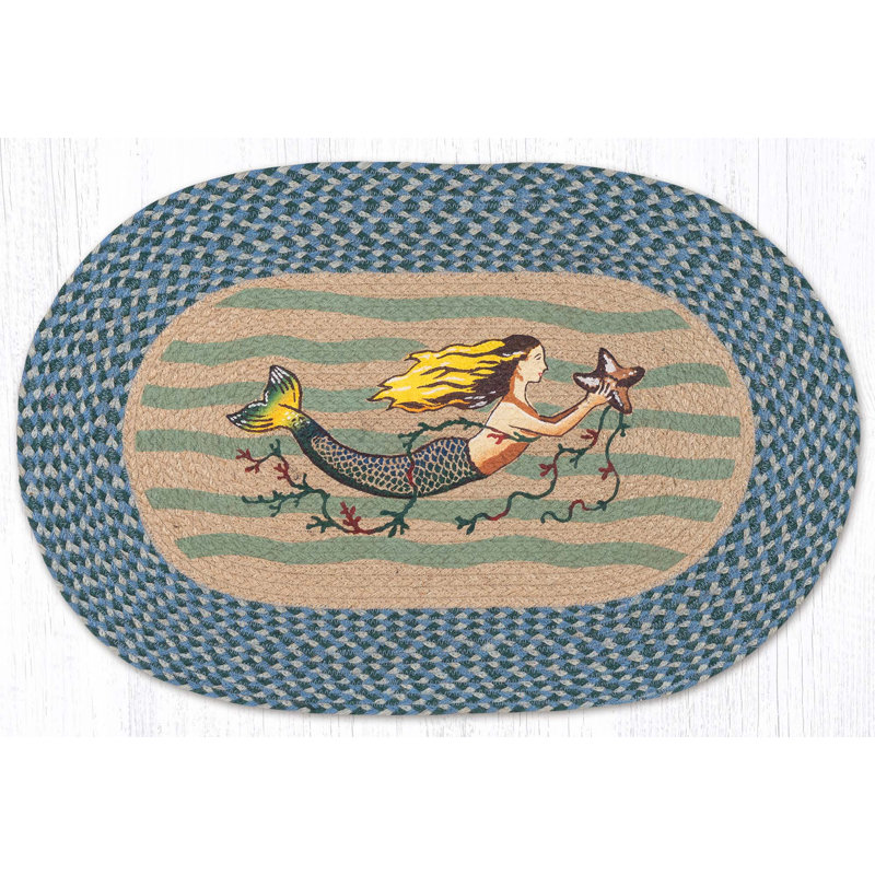  OP-245 Mermaid Oval Patch 20"x30", Oval 1'8" x 2'6"
