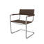 Fauteuil d'appoint en cuir Momei Saddle-263136189