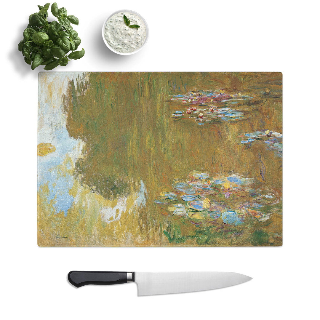 Water Lilies Lily Pond Vol.7 by Claude Monet Chopping Board