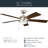 Starkk 52'' Ceiling Fan with LED Lights-424679388