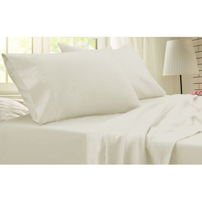 Ensemble de draps en rayonne de bambou de qualité supérieure 4 pièces