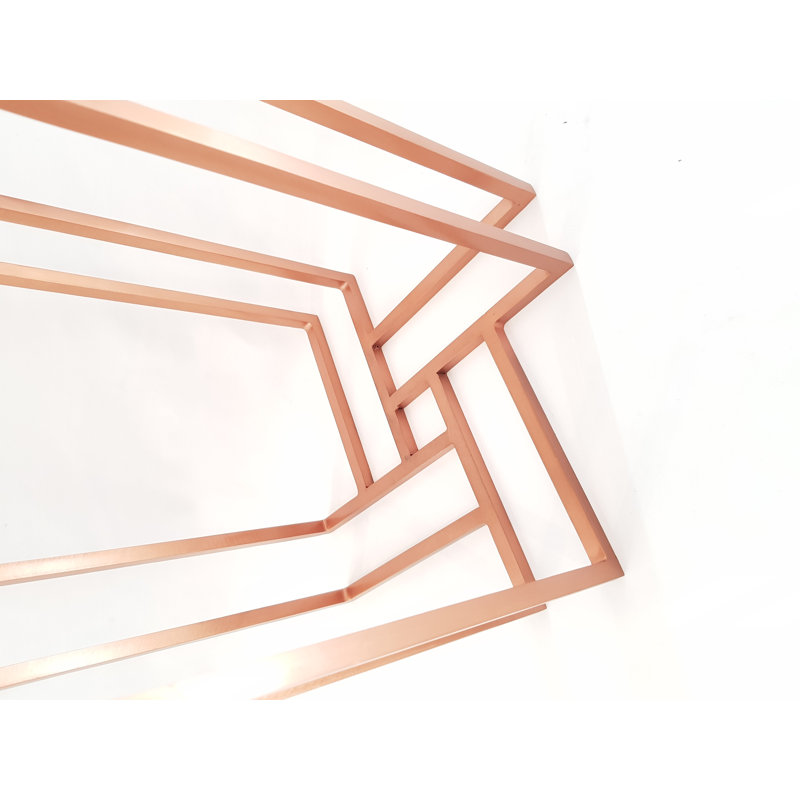 Kailey Tray Top Abstract End Table