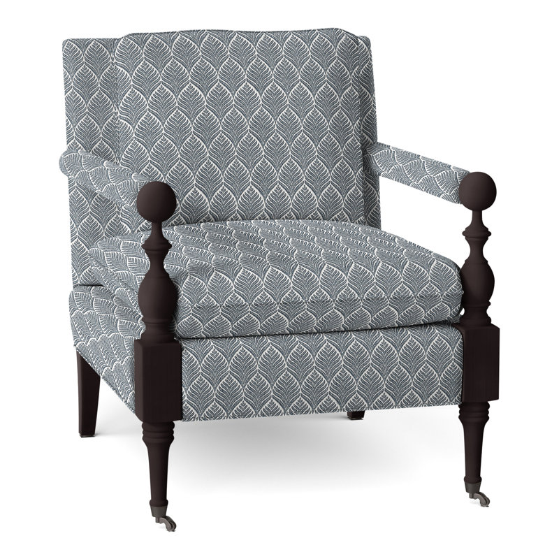 Fauteuil Leslie, Espresso, Perigold ‑ indigo Linnaeus