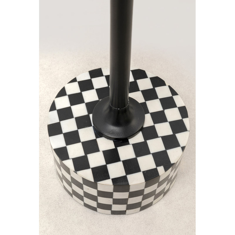 Side Table Domero Chess Black