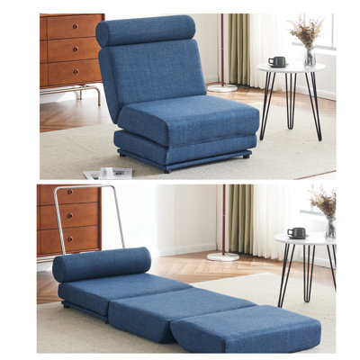 Chaise d'appoint rembourrée Bashiri