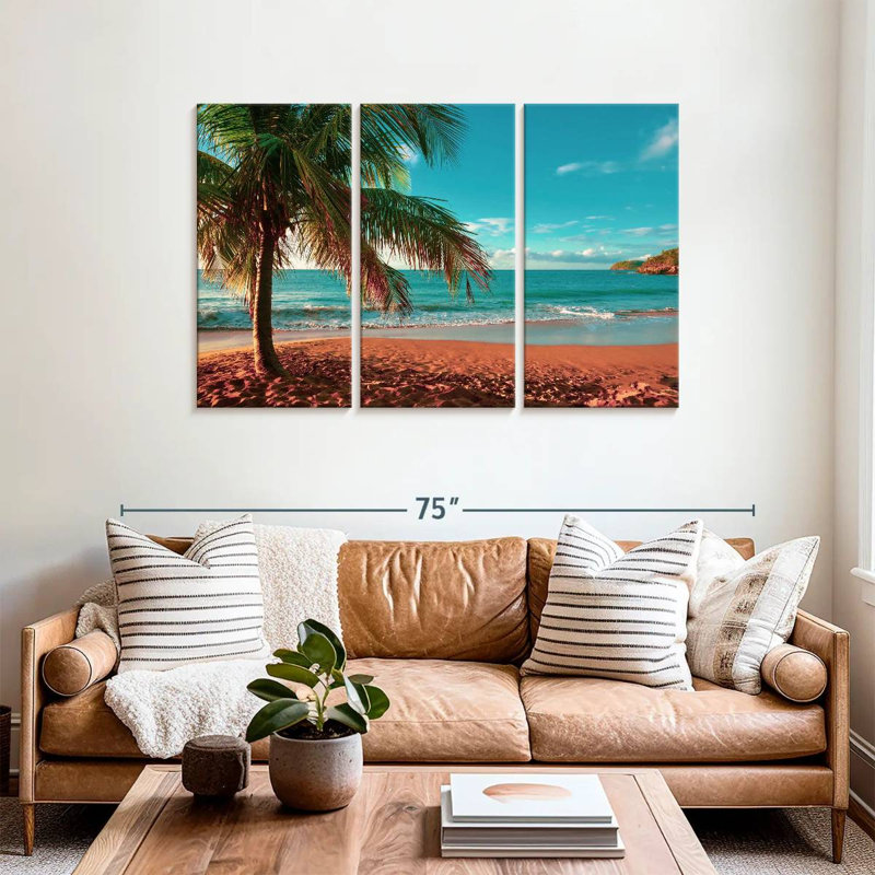 Gillard Perle Beach, 36" H x 57" W