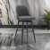 Orfield Modern Swivel Counter or Bar Height Upholstered Armless Bar Stool with Footrest in Wood