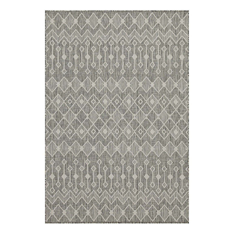 Tapis d'intérieur / extérieur à motif régulier, Rectangle 5 pi 3 po x 7 pi 3 po