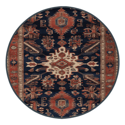 Machine Washable Persian Brown Area Rug