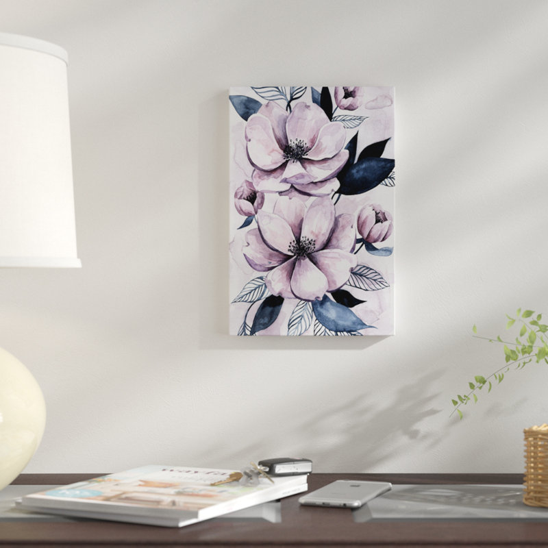 « lavande burst i », impression sur toile, H 26 po x l 18 po x P 1,5 po, Toile tendue, Pas de tapis