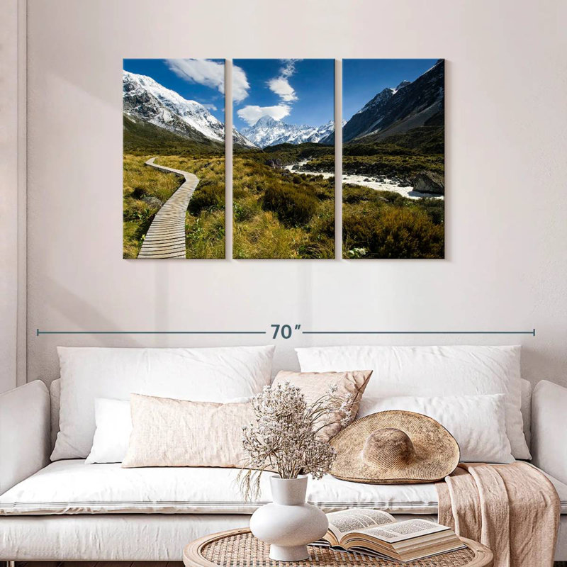 Sentier Hooker Valley, H 28 po x l 45 po