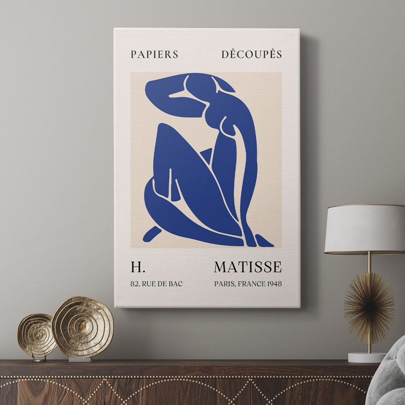 Matisse CLXVII, reproduction encadrée - galerie Cavas sur mesure, H 27 po x l 18 po