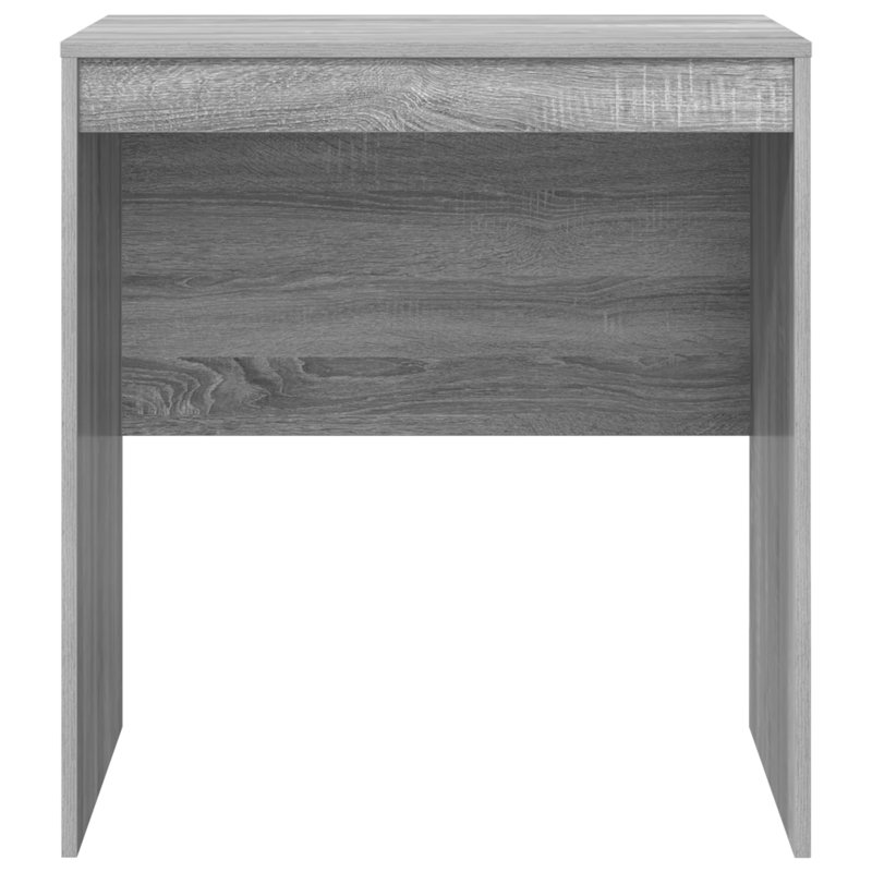 Writing Desk Particle Board 76 Cm, 76cm H x 70cm W x 50cm D, Grey Sonoma
