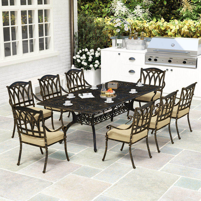 8 - Person Patio Dining Set with