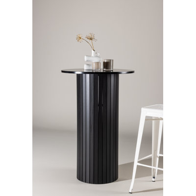 Damarien Round Metal Base Dining Table