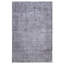 Tapis noir en laine noué à la main de conception unique 2000 pi 5 pi 1 po x 7 pi 8 po Oliver-Lee