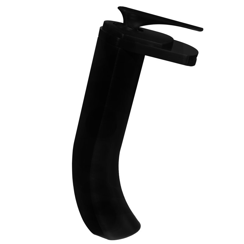 Single-handle Bathroom Faucet, Black