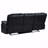 Upholstered Motion Reclining Sofa-1876731421