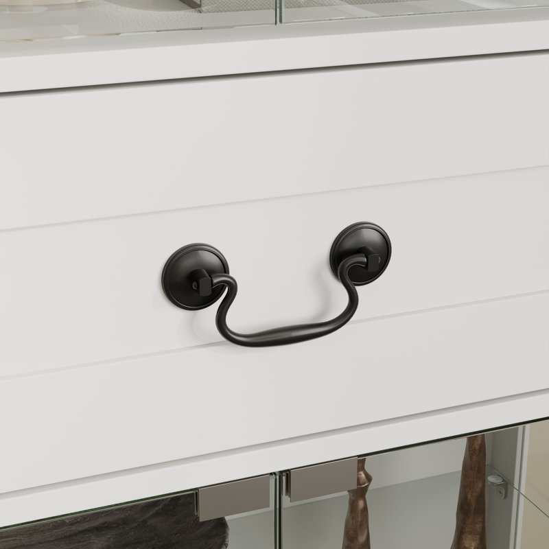 Armoire garde-manger 74,8 "avec porte vitrée